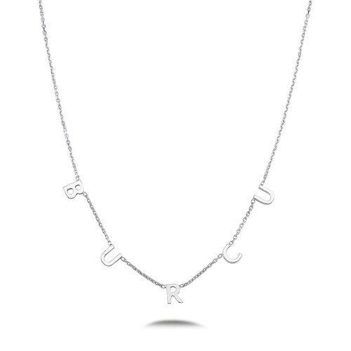 Personalized Sterling Silver Name Necklace on Chain - CNG Jewels