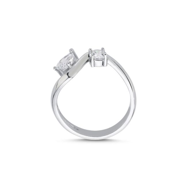 Positano Gümüş Kadın Yüzük - 2