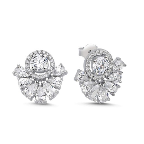 Queen Kadın Gümüş Küpe - CNG Jewels