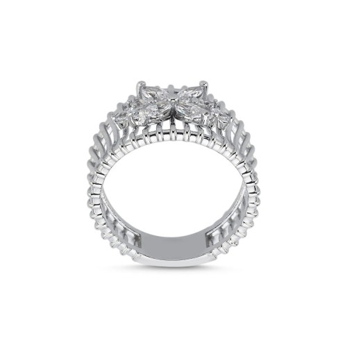 Rosa Jaula Gümüş Kadın Yüzük - CNG Jewels (1)