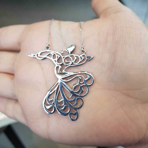 Semazen Gümüş Kolye Gümüş Bayan Kolye - CNG Jewels