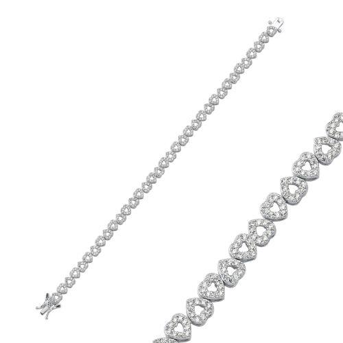 Shiny Kalp Gümüş Su Yolu Bileklik - CNG Jewels