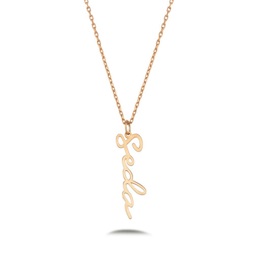 Silver Personalized Handwritten Name Necklace - CNG Jewels