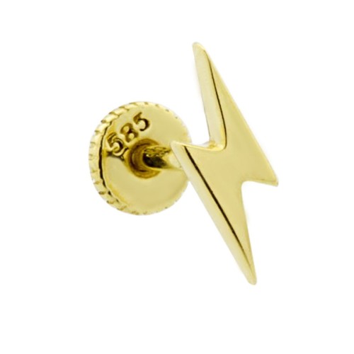 Şimsek Altın Helix Piercing - CNG Jewels