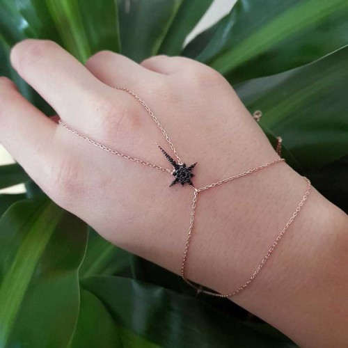 Pole - North Star Silver Shahmaran Bracelet - CNG Jewels