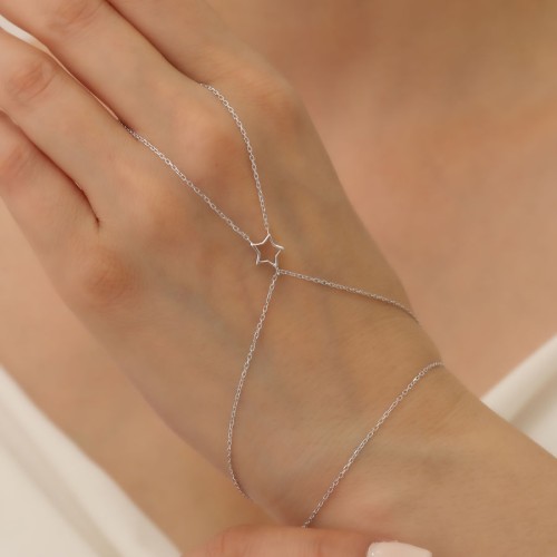 Stella Yıldız Gümüş Şahmeran Bileklik - CNG Jewels