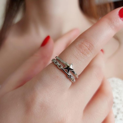 Strella Gümüş Bayan Yüzük - CNG Jewels