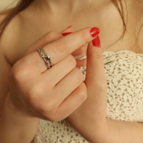 Strella Gümüş Bayan Yüzük - CNG Jewels (1)