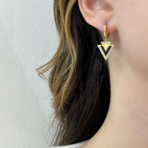 Tasarım Hera 14 Ayar Altın Sallantılı Küpe - CNG Jewels (1)