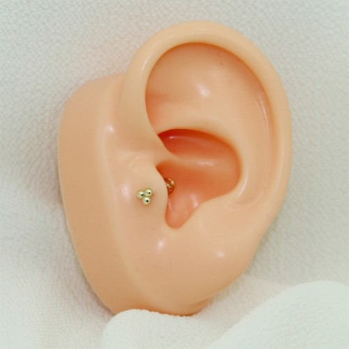 Tria Top Altın Tagus Piercing - 3