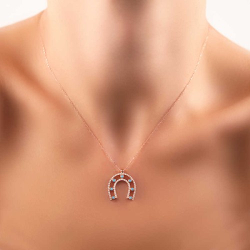 Nal Rose Gümüş Kadın Kolye - CNG Jewels