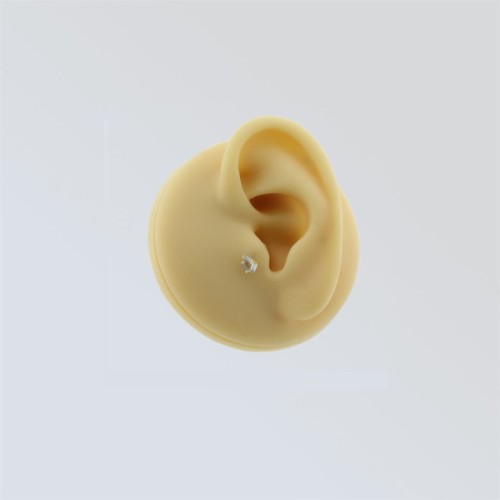 Üç Baget Altın Tragus Piercing - 3